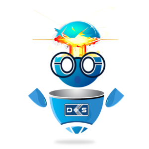 Sherman, the DKS robot mascot